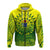 Cook Islands Zip Hoodie Polynesian Tattoo Sunshine LT4 - Wonder Print Shop