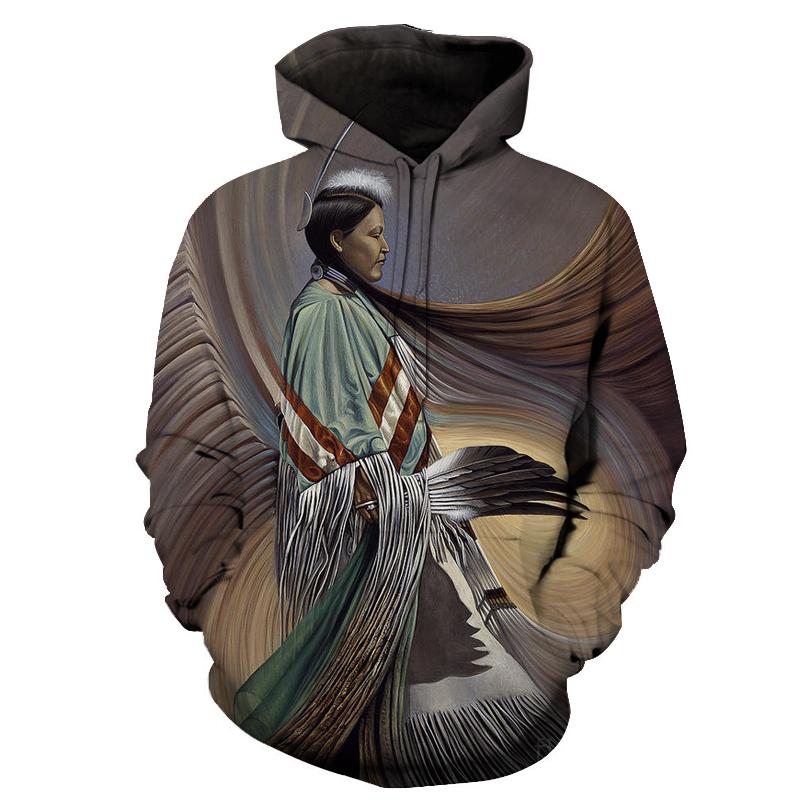 Powwow Dancers Women Native American Hoodie LT10 - Wonder Print Shop