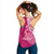 Breast Cancer Pink Ribbon Butterfly Polynesian Pink Version Women Tank Top LT12 - Wonder Print Shop