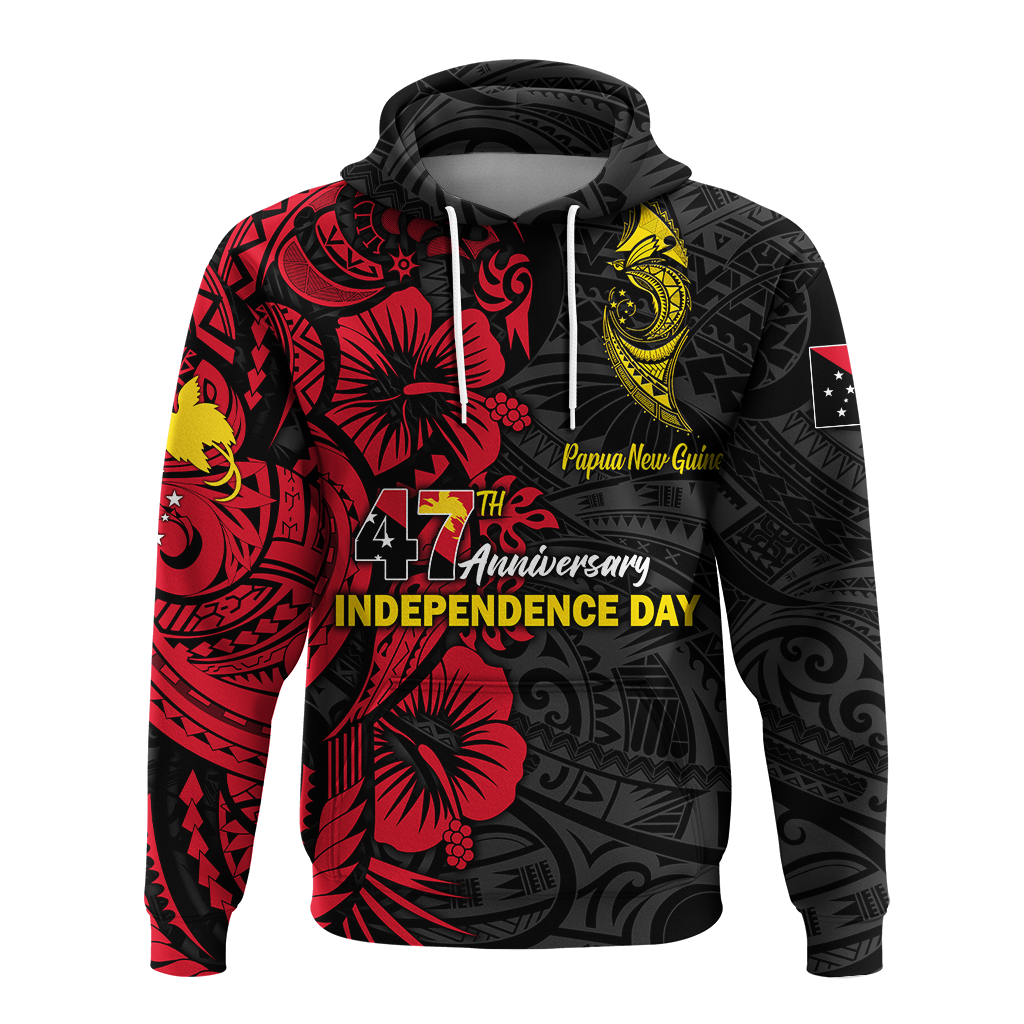 Papua New Guinea 47th Independence Day Bird Of Paradise Hoodie LT2 - Wonder Print Shop