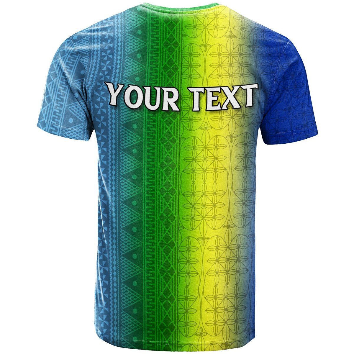 Custom Vanuatu Malampa Fiji Day T Shirt Flag Version LT12 - Wonder Print Shop