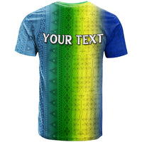 Custom Vanuatu Malampa Fiji Day T Shirt Flag Version LT12 - Wonder Print Shop