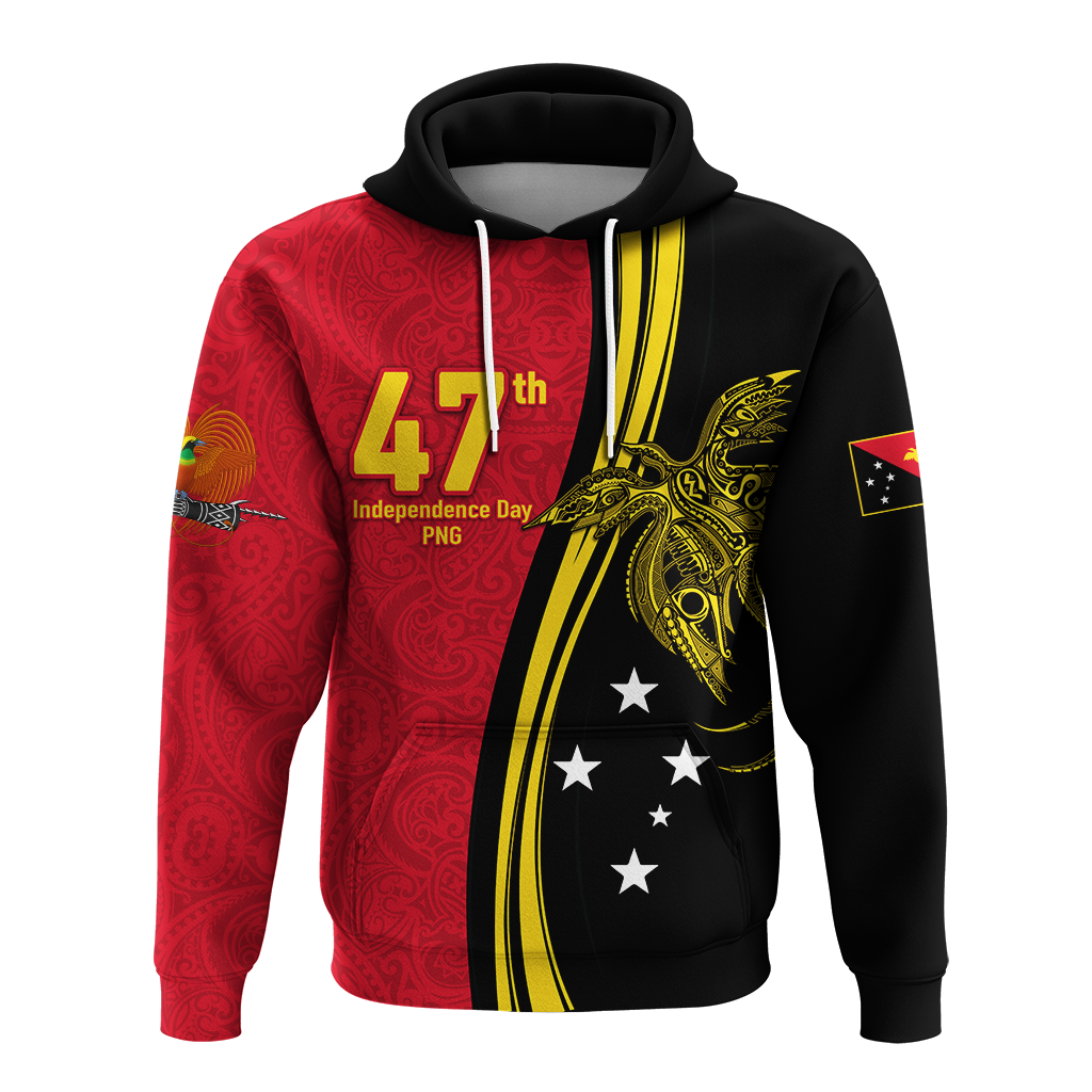 Papua New Guinea Independence Anniversary Polynesian Tribal Hoodie LT12 - Wonder Print Shop