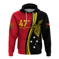 Papua New Guinea Independence Anniversary Polynesian Tribal Hoodie LT12 - Wonder Print Shop
