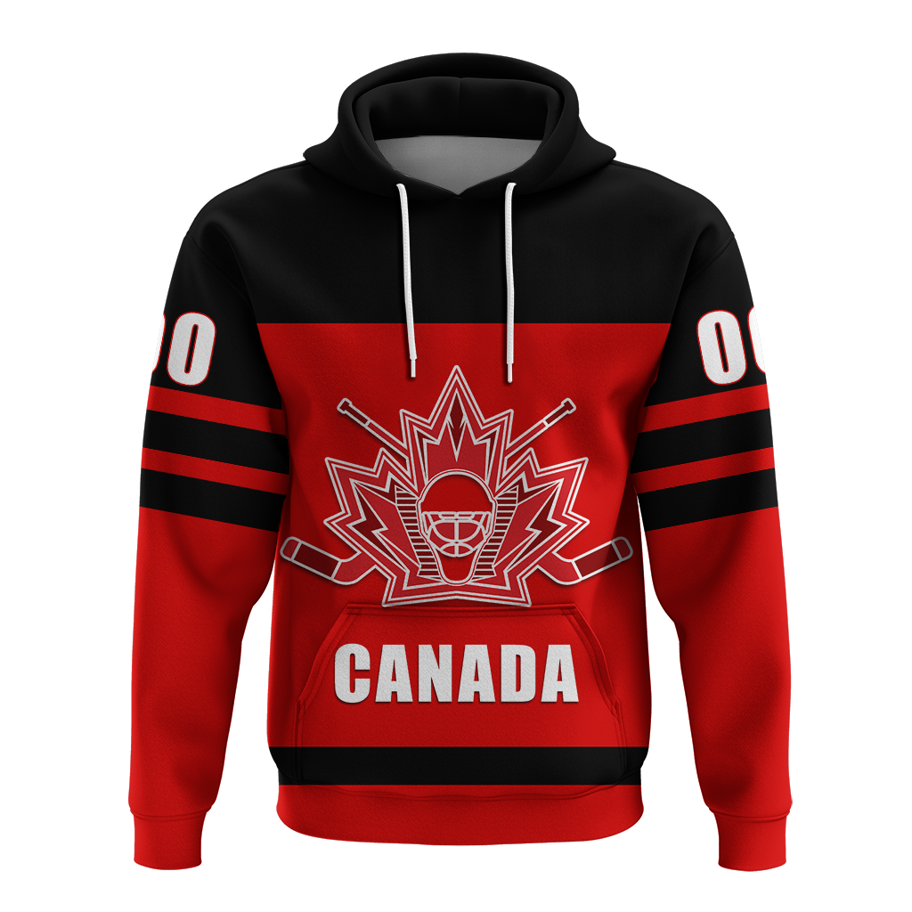 Custom Canada Hockey Team Supporter Fathers Day Hoodie LT12 - Wonder Print Shop