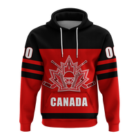 Custom Canada Hockey Team Supporter Fathers Day Hoodie LT12 - Wonder Print Shop