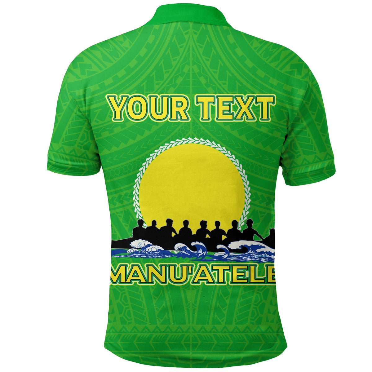 Custom American Samoa Polo Shirt Matasaua Manua Pride LT12 - Wonder Print Shop