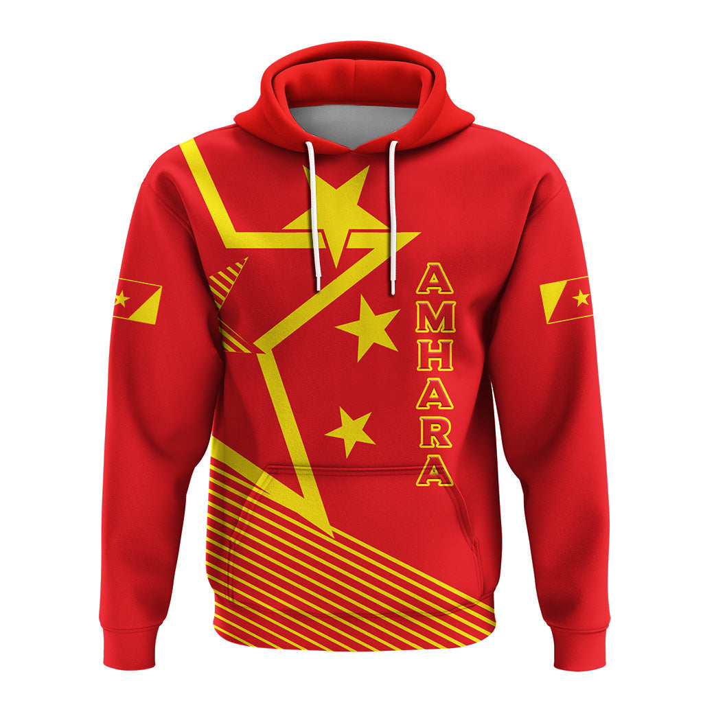 Amhara Region Legend Ethiopia Hoodie LT12 - Wonder Print Shop