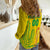 (Custom Personalised) Brazil Champion Football World Cup 2022 Women Casual Shirt - LT12 - Wonder Print Shop