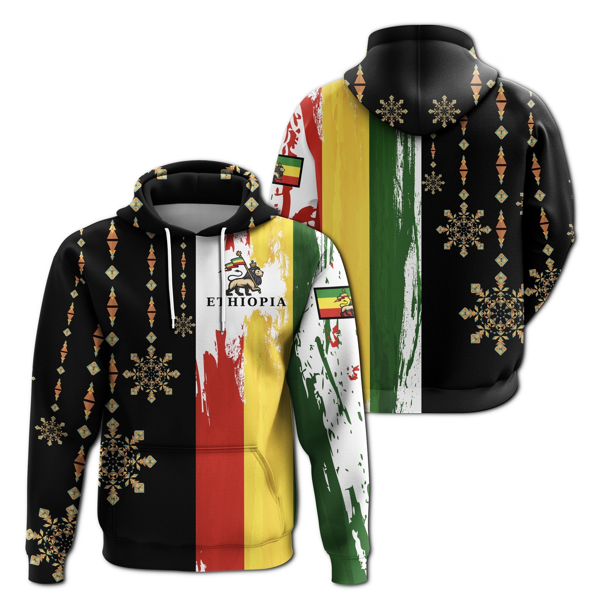 ethiopia-hoodie-flags-color-with-aztec-pattern