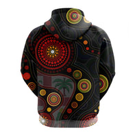 Fiji With Aboriginal Hoodie LT20 - Wonder Print Shop