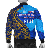 Fiji Day Bomber Jacket - 51th Year Of Independence LT20 - Wonder Print Shop