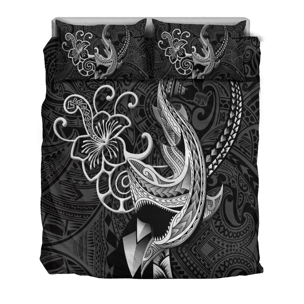 Polynesian Shark Tattoo Hawaii Tribal Bedding Set - LT12 - Wonder Print Shop
