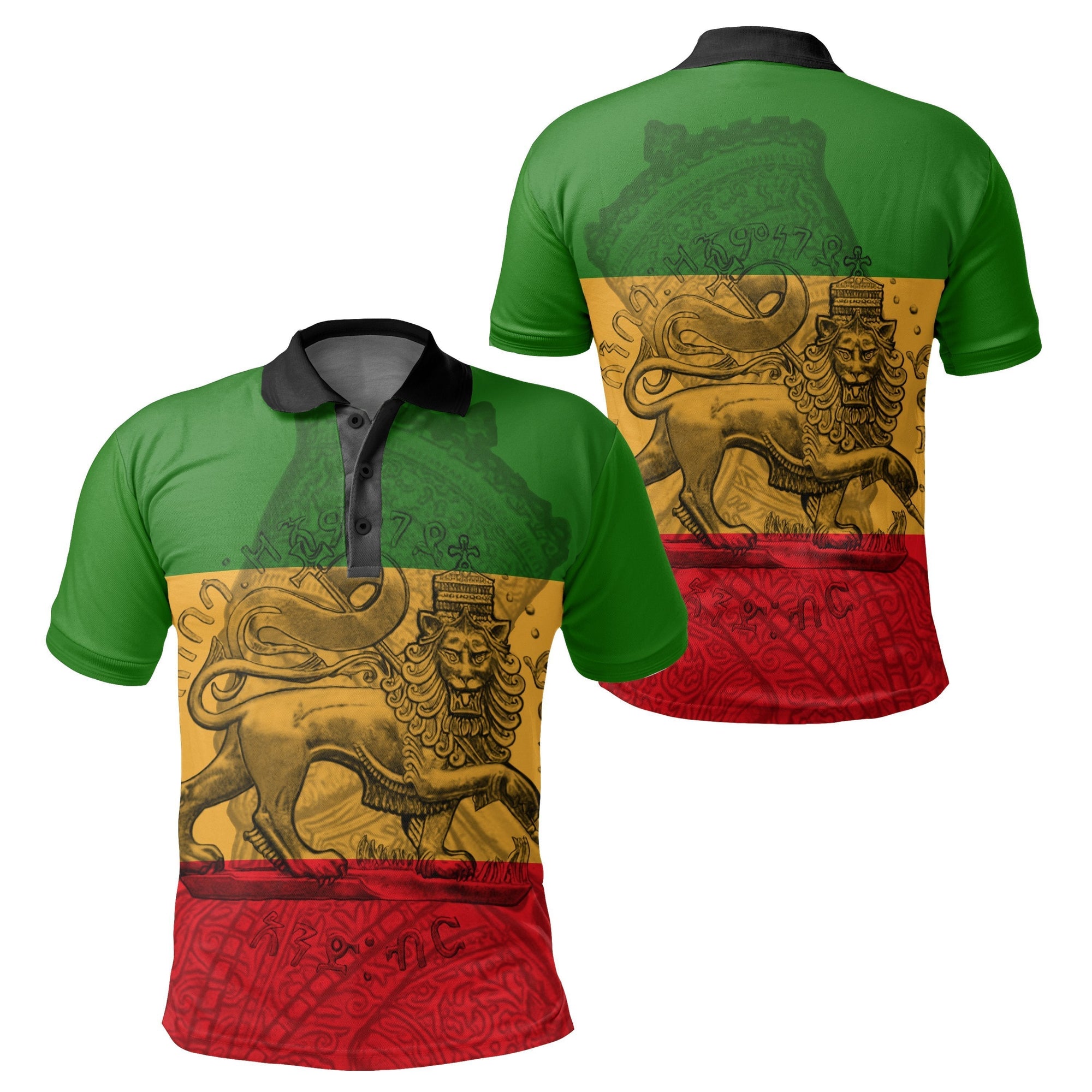 african-shirt-lion-of-judah-king-of-ethiopia-polo-shirt