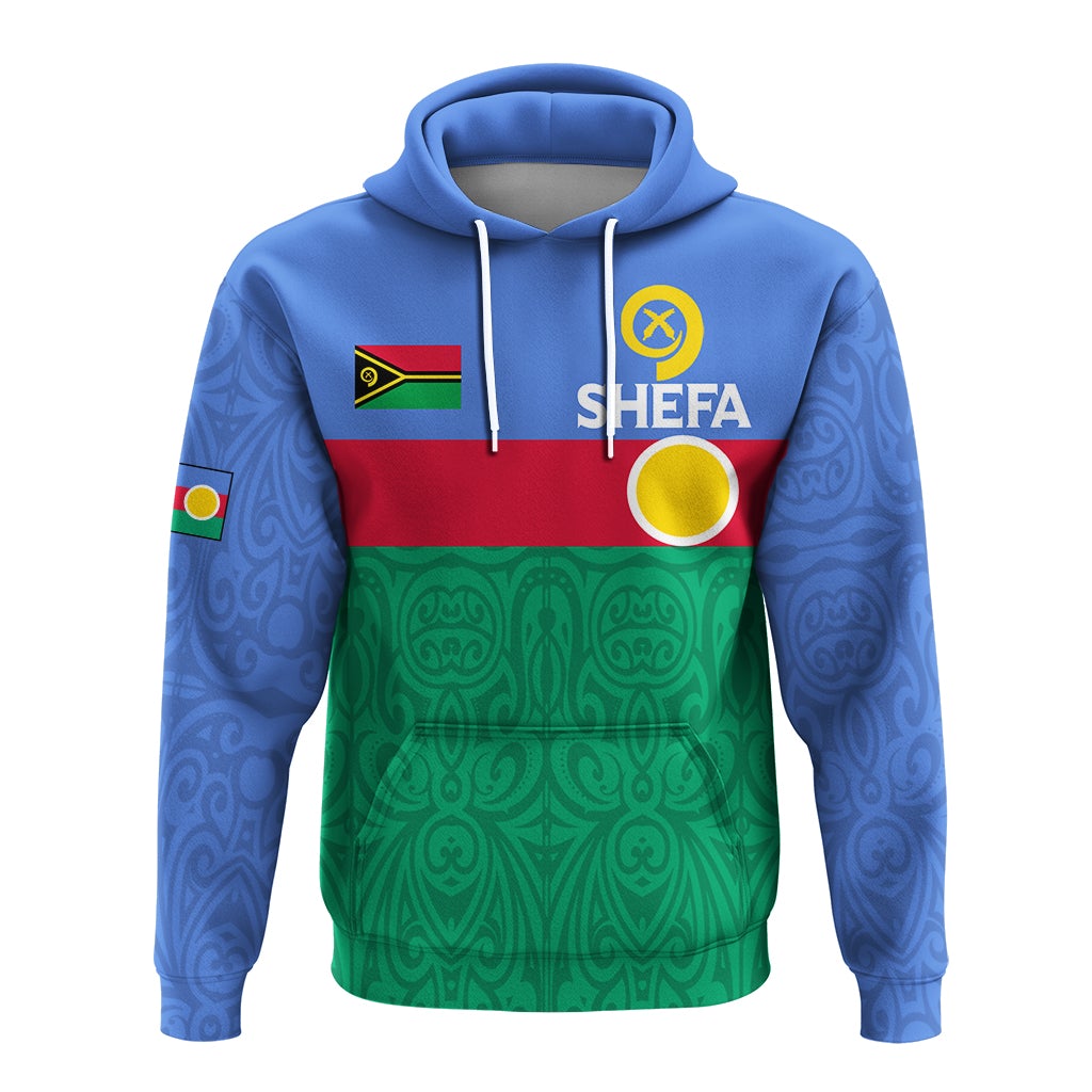 Vanuatu Shefa Province Hoodie Flag Style LT12 - Wonder Print Shop