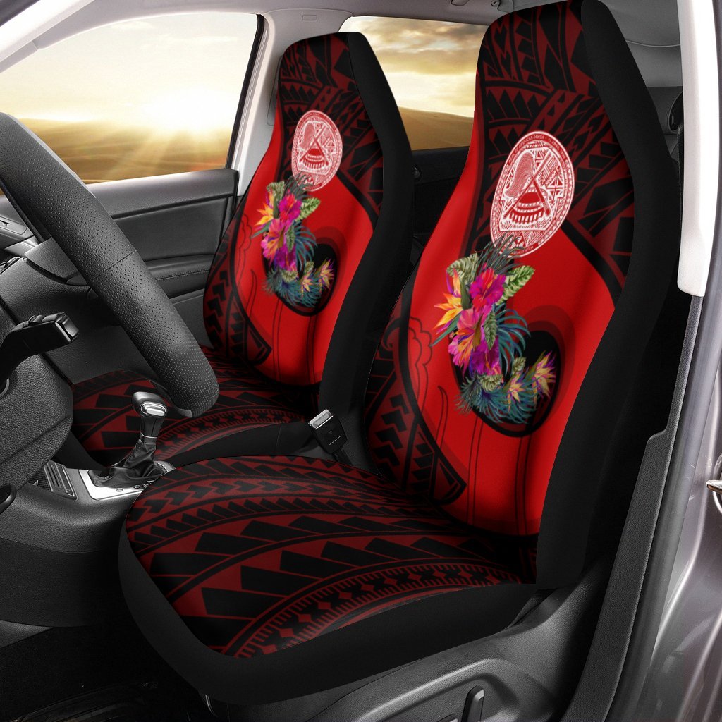 american-samoa-car-seat-covers-polynesian-hook-and-hibiscus-red