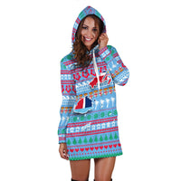 Fiji Christmas Hoodie Dress - Ugly Christmas LT12 - Wonder Print Shop