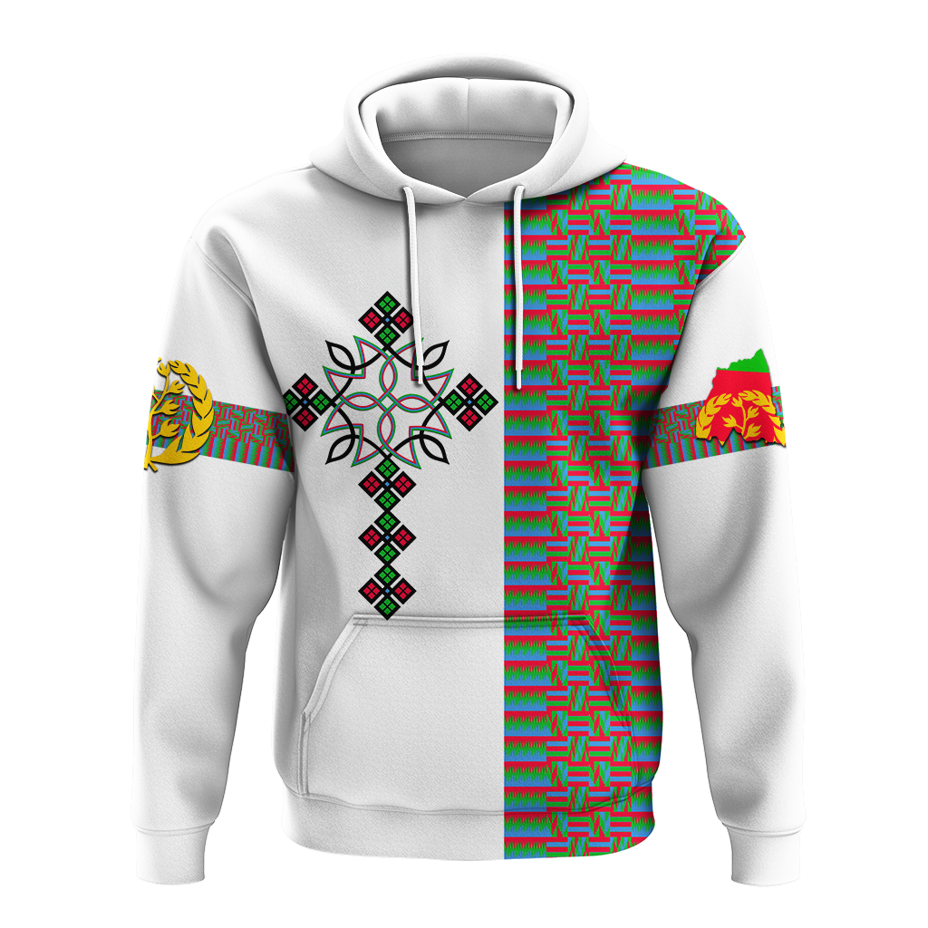Eritrea Art Cross Hoodie LT12 - Wonder Print Shop