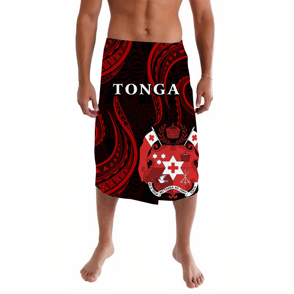 Tonga Pattern Lavalava Always Proud LT13 - Wonder Print Shop