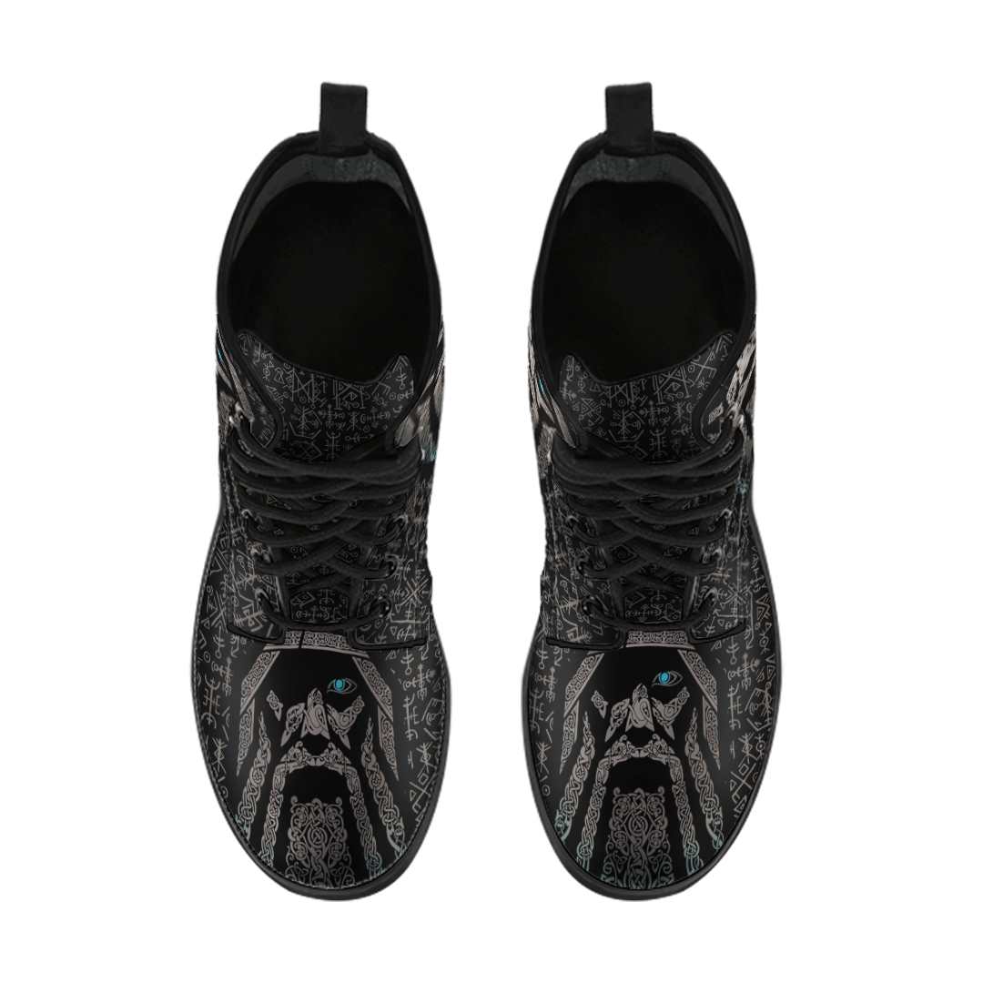 viking-womens-leather-boots-god-odin-tattoo-with-futhark