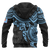 Fiji Polynesian Hoodie Blue Turtle - Wonder Print Shop