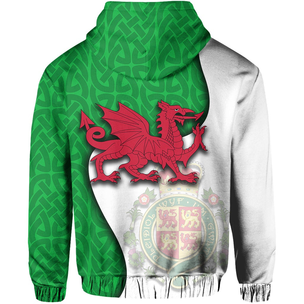 Wales Dragon 2021 Hoodie LT20 - Wonder Print Shop
