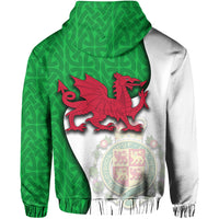 Wales Dragon 2021 Hoodie LT20 - Wonder Print Shop