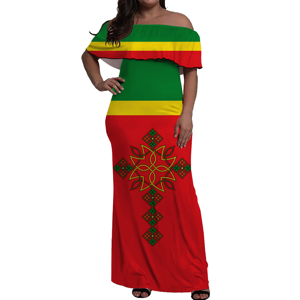 ethiopia-off-shoulder-long-dress-style-flag-cross
