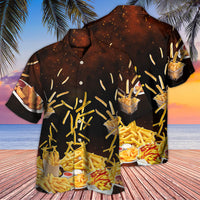 Food French Fries Fast Food Delicious Hawaiian Shirt - Wonder Print Shop