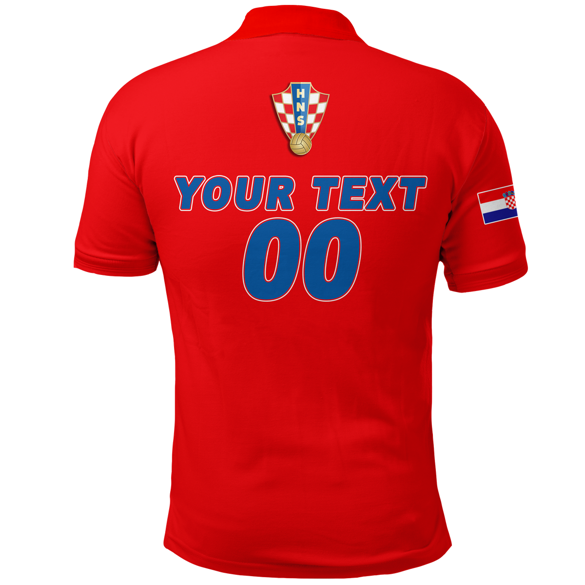 Custom Croatia Polo Shirt Football 2022 Checkerboard LT12 - Wonder Print Shop