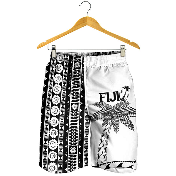 Fiji Tapa Tribal Coconut Tree Baseball Jacket - LT12