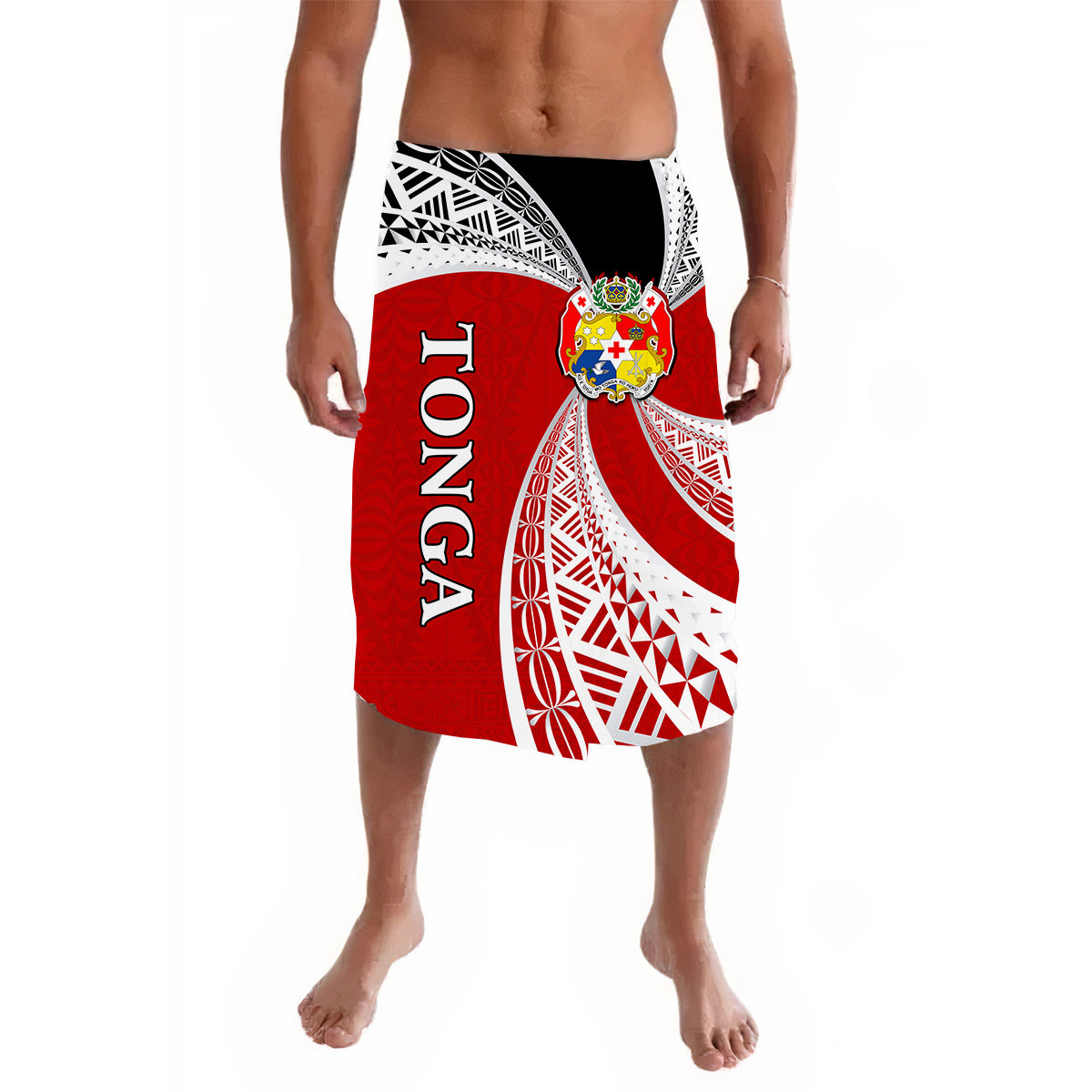 Tonga Distinctive Lavalava Tongan Tapa Pattern LT13 - Wonder Print Shop