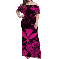 Hawaii Matching Hawaiian Shirt And Dress Polynesia Pink Kanaka Maoli LT13 - Wonder Print Shop
