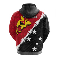 Custom Papua New Guinea Zip up Hoodie Patterns Of Papua LT20 - Wonder Print Shop