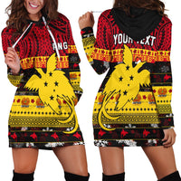 (Custom Personalised) Papua New Guinea Christmas Hoodie Dress Raggiana Loved LT13 - Wonder Print Shop