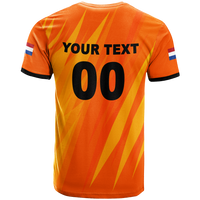 Custom Netherlands Football 2022 Champions Pride T Shirt LT12 - Wonder Print Shop