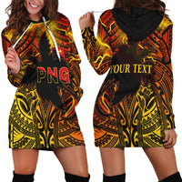 (Custom Personalised) Papua New Guinea Hoodie Dress Stalwart Polynesian Special LT13 - Wonder Print Shop