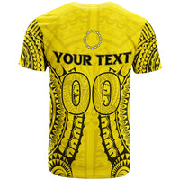 Custom Cook Islands T Shirt Aitutaki Tribal Pattern LT12 - Wonder Print Shop