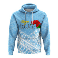 Custom Fiji Suva Rugby Hoodie Tapa Pattern LT12 - Wonder Print Shop