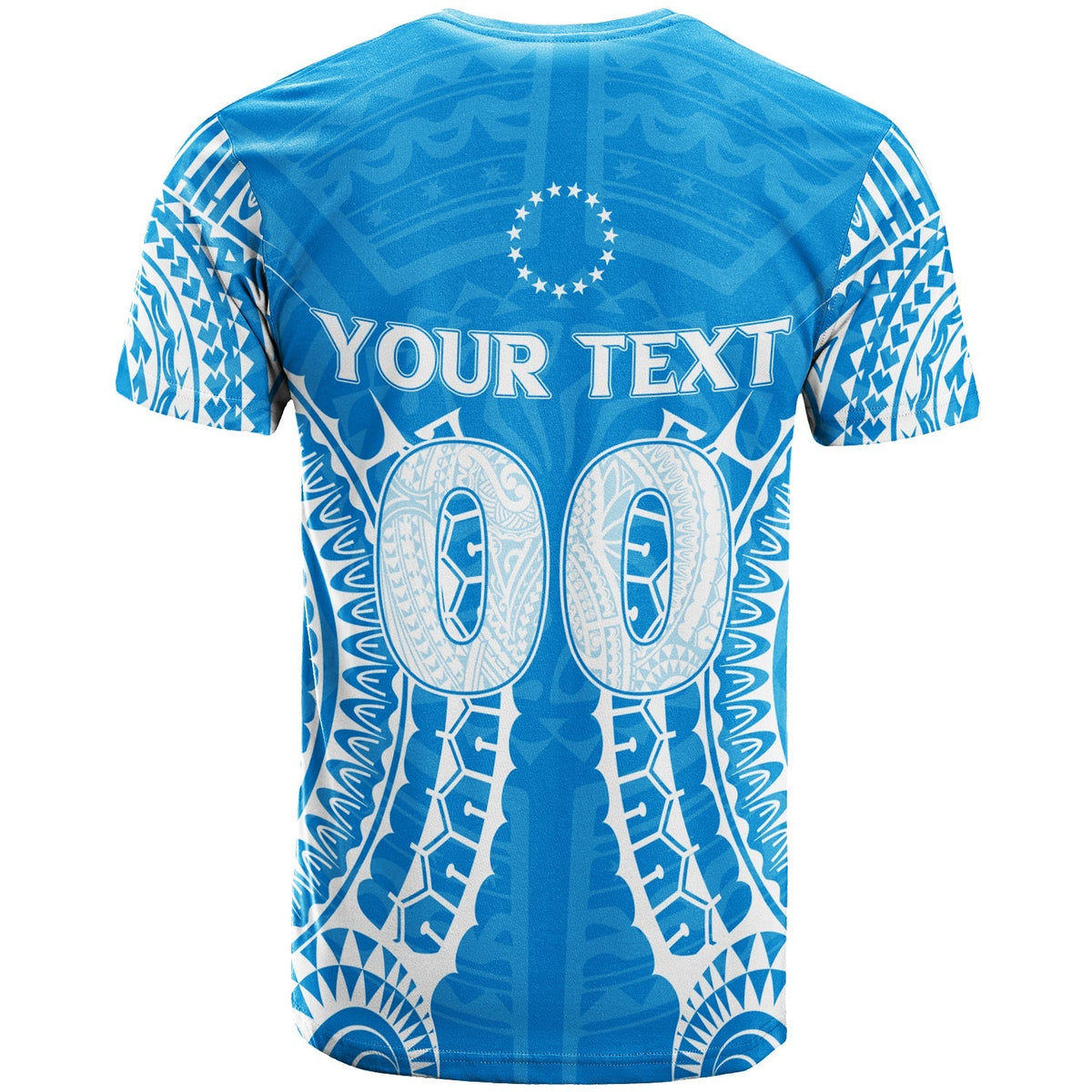 Custom Cook Islands Tongareva T Shirt Tribal Pattern LT12 - Wonder Print Shop