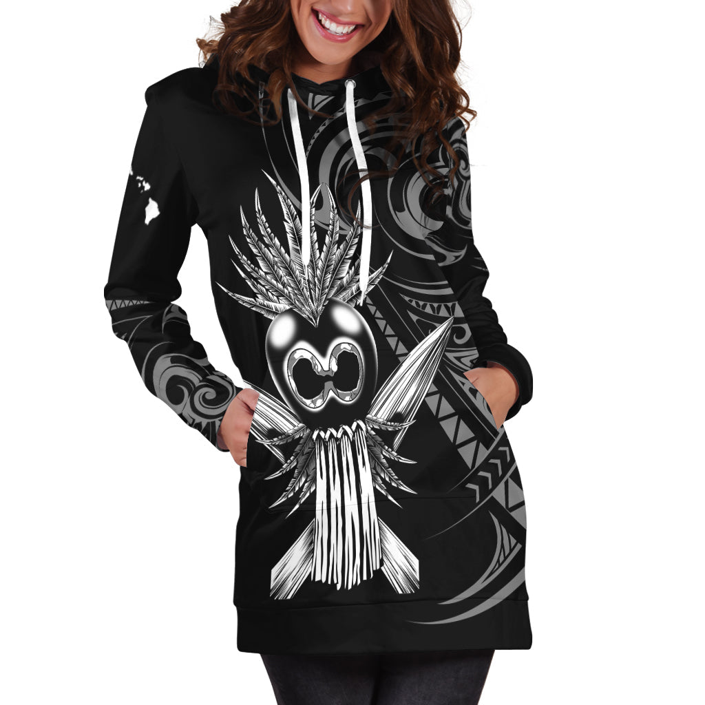 Custom Personalised Hawaii Ikaika Warrior Hoodie Dress LT2 - Wonder Print Shop