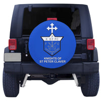 Knights of Peter Claver and Ladies Auxiliary Spare Tire Cover LT12 - Wonder Print Shop