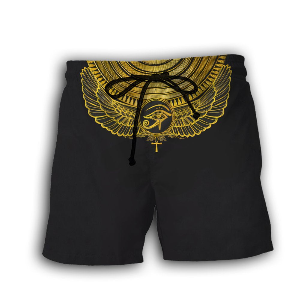 africa-mens-shorts-3d-printed-egyptian-eye-of-horus-god