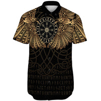 viking-clothing-viking-odins-celtic-two-ravens-gold-version-shorts-sleeve-shirt