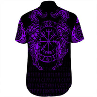 viking-clothing-viking-compass-vegvisir-tattoo-purple-version-shorts-sleeve-shirt