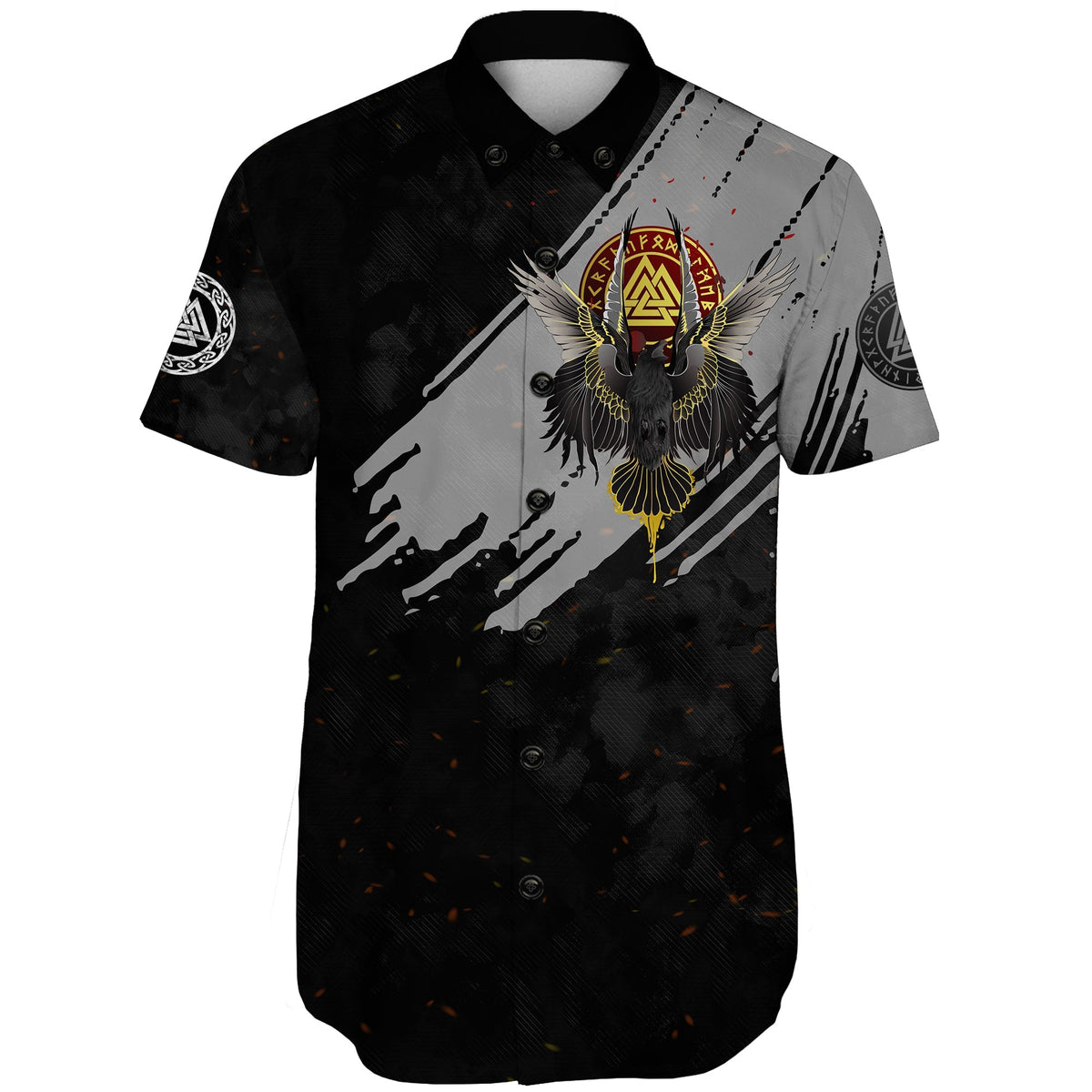 viking-shorts-sleeve-shirts-viking-wolf-fenrir-moon-and-raven