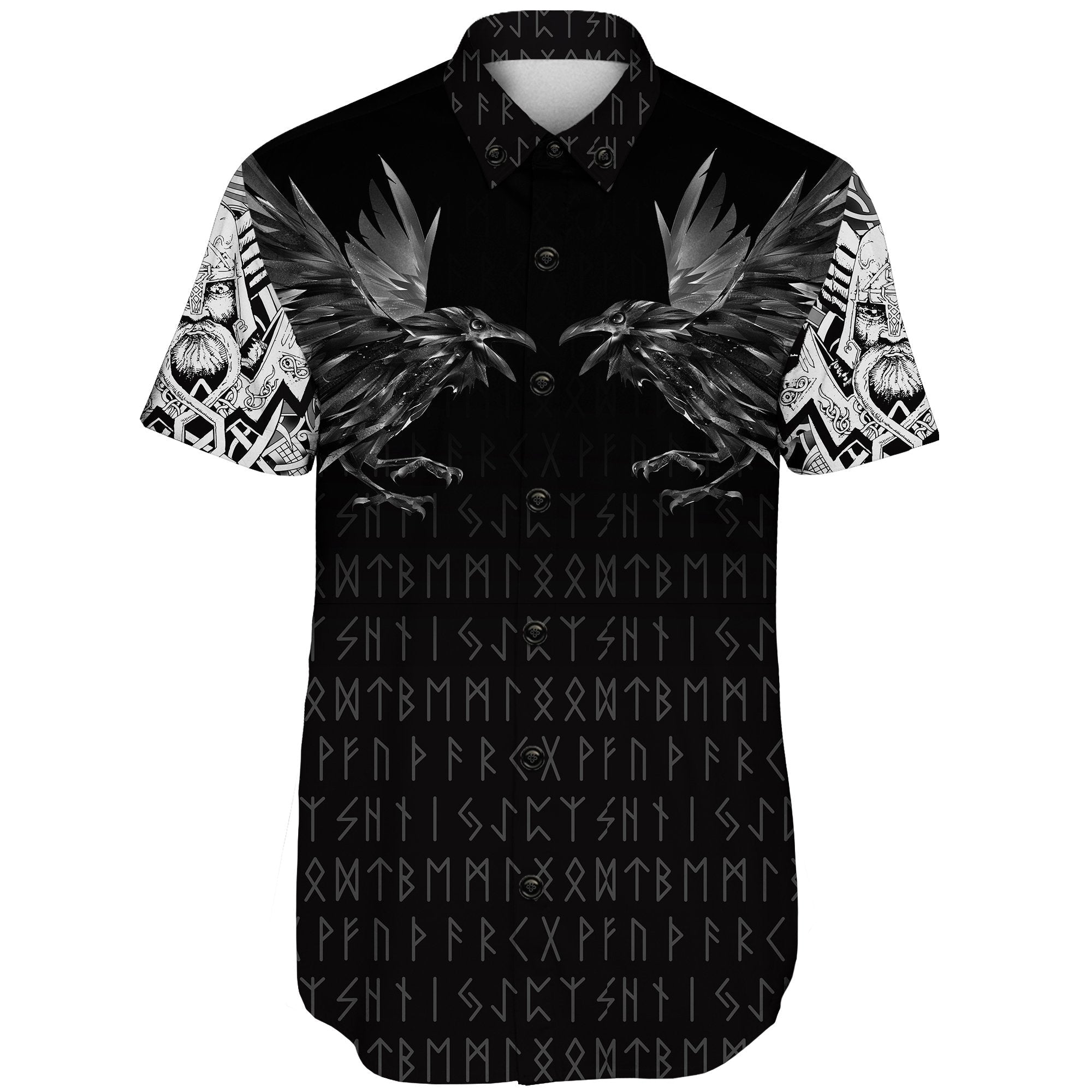viking-shorts-sleeve-shirt-odin-huginn-and-muninn-rune