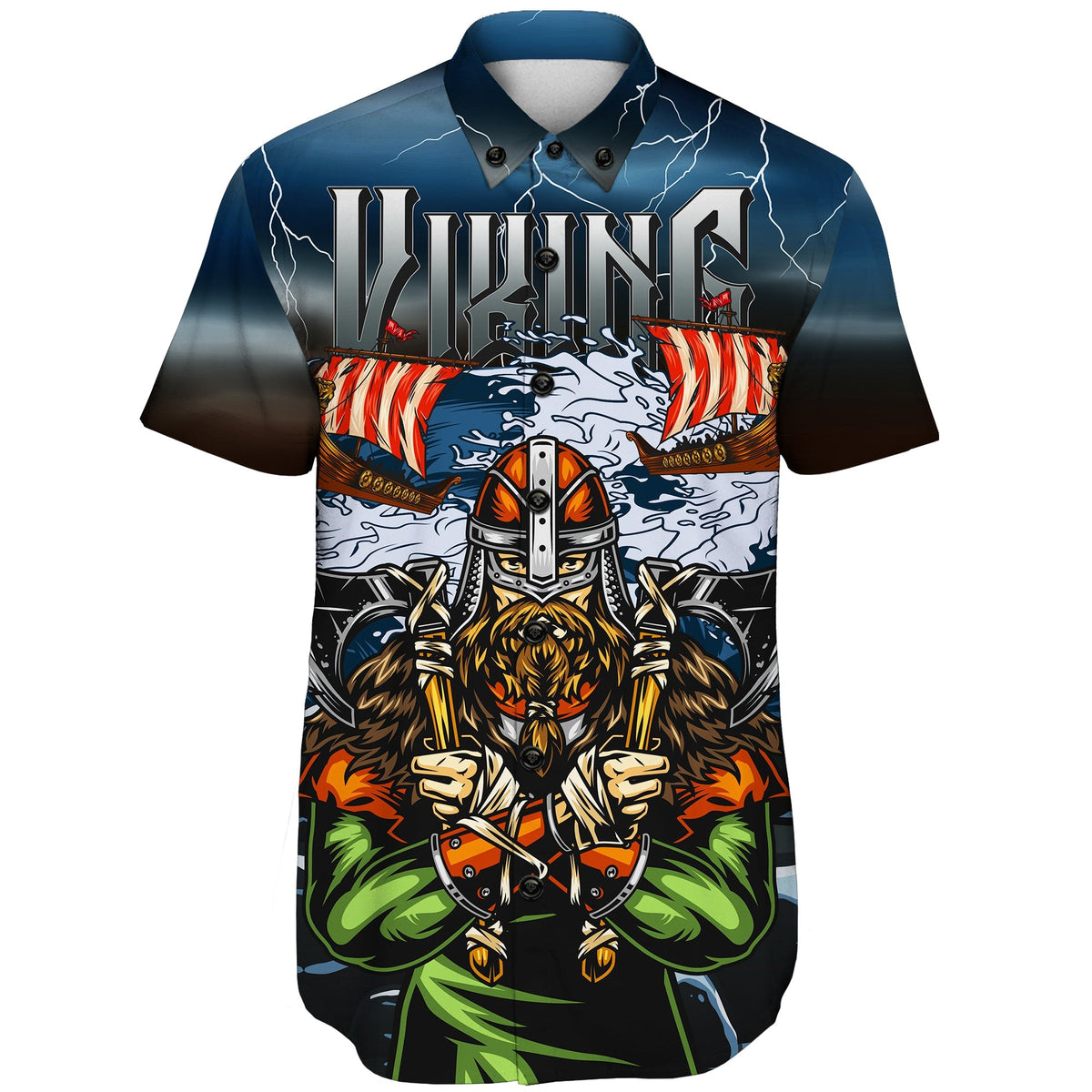 viking-shorts-sleeve-shirt-3d-odin