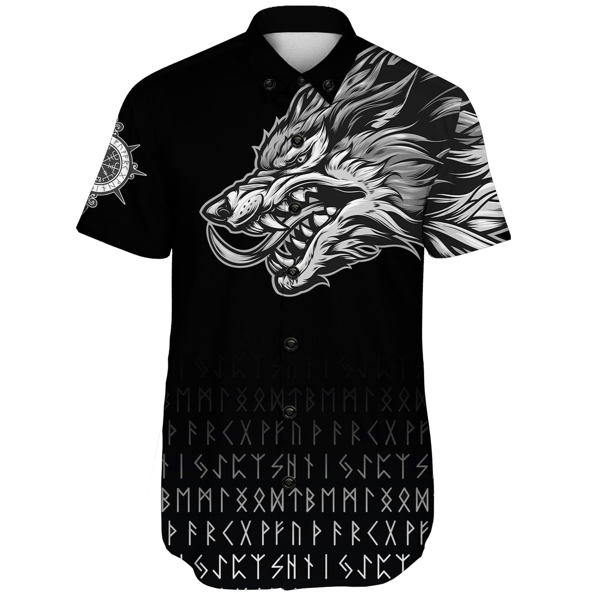 viking-shorts-sleeve-shirts-fenrir-wolf-near-shoulder