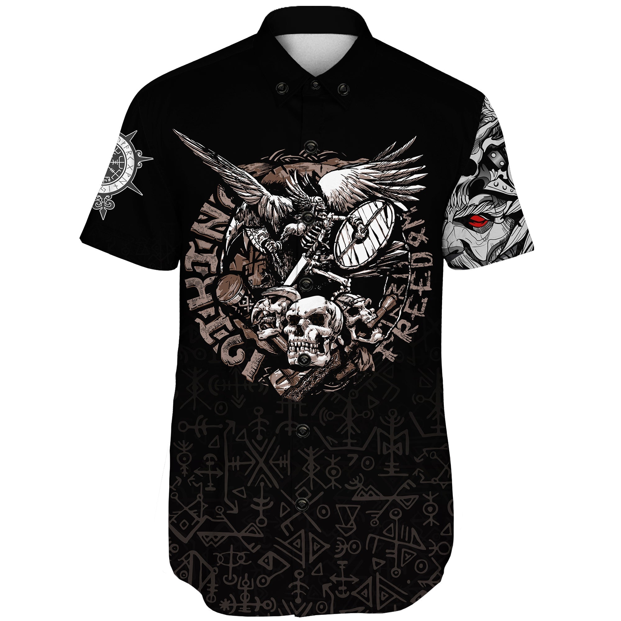 viking-warrior-shorts-sleeve-shirts-odin-tattoo